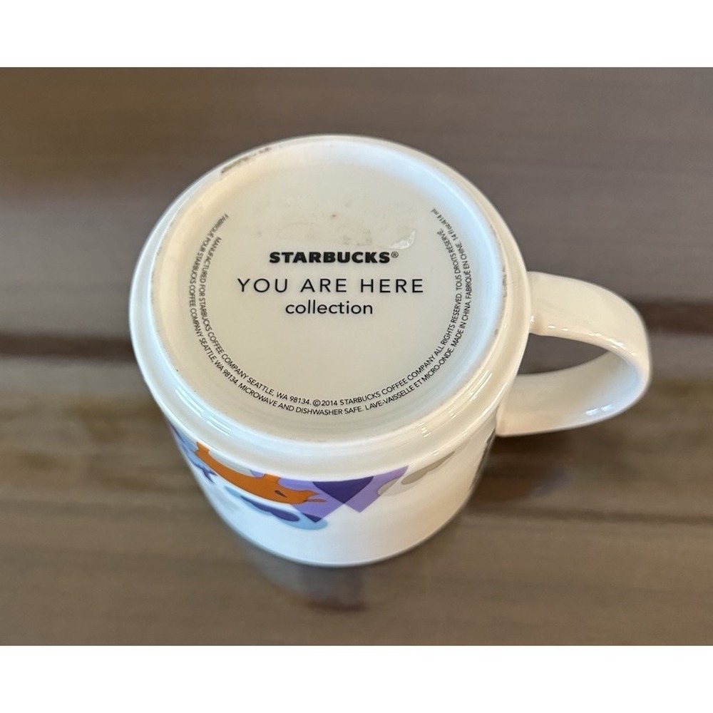 Starbucks You Are Here Series 2014 North Carolina 14 oz Coffee Mug - Picture 4 of 4